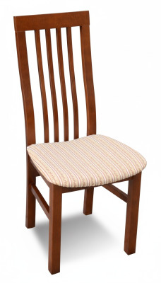 Design de luxe Chaise Rembourrée Chaises Siège Lehn Bureau Bureau Salle à manger Bois K5