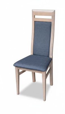 Conception de chaise rembourrée en bois Chaises Siège Lehn Bureau Bureau Salle à manger Luxe