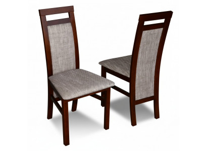 Chaise rembourrée de design de luxe Chaises Siège Lehn Salle à manger en bois massif Bois K75 neuf