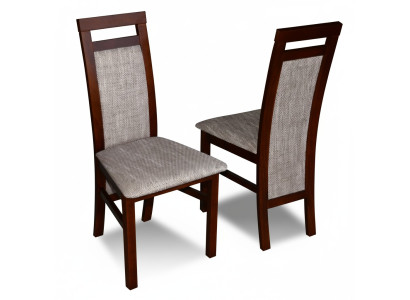 Chaise rembourrée de design de luxe Chaises Siège Lehn Salle à manger en bois massif Bois K75 neuf