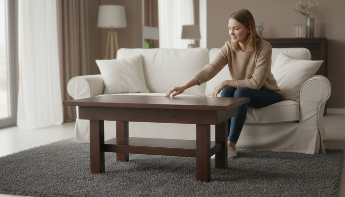 Conception Tables de salon Table Table d'appoint Conception en bois Tables basses S37b