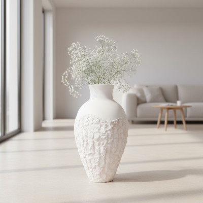 xxl Vase Décoration de table Vases décoratifs Style antique Sculpture Figure Calice Rome 95cm
