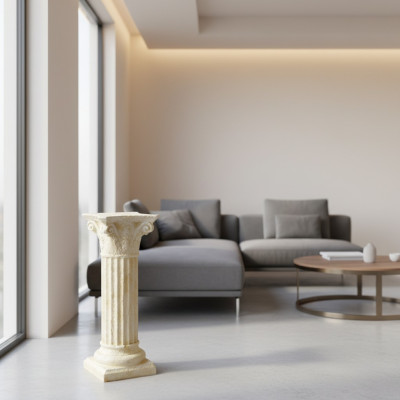 Conception Colonne de style romain Colonne décorative antique Colonnes Colonne de fleurs Support de colonne Piédestal 1631