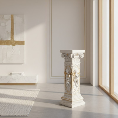 Conception des colonnes colonne Antique colonnes décoratives colonne fleur Stand socle 1073