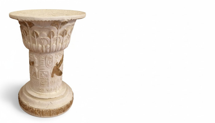 Conception Colonne égyptienne Colonne décorative Colonnes Colonne de fleurs Support de colonne Piédestal 1047 nouveau