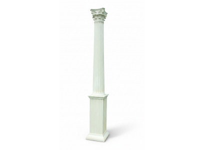 313 cm Style colonne XXL 1900 Style antique grec ancien Restaurant Café