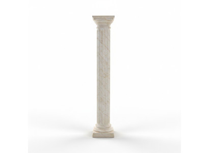 Colonne grecque XXL de style antique, design de colonnes de luxe, nouveaux supports de 214 cm.
