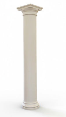 XXL Style romain 300cm Conception de colonnes de colonnes de luxe Maison appartement nouveau