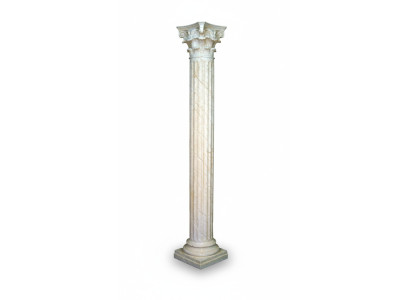 Colonnes de design antiques de style grec XXL supports de luxe nouveaux 224cm Big nouveaux