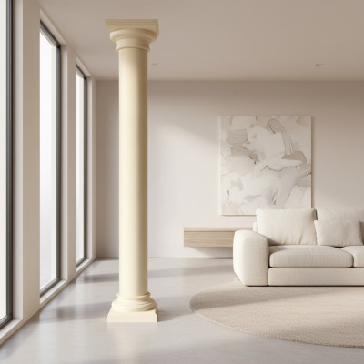 XXL Colonnes grecques de style antique de conception colonnes de luxe supports nouveaux 210cm Big nouveaux