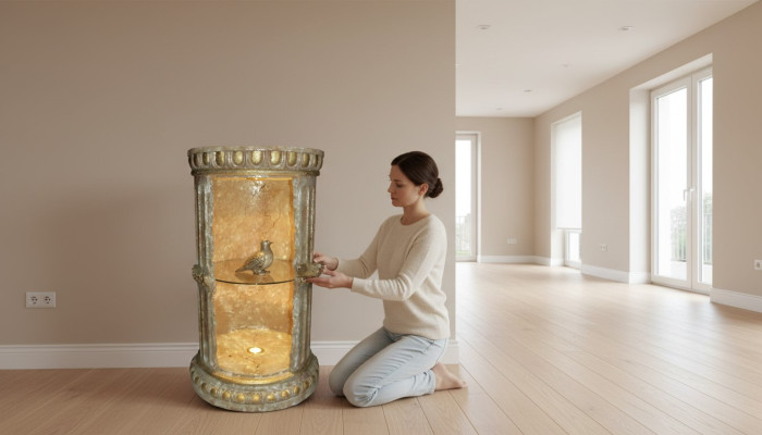 XXL colonne grecque antique style design colonnes supports de luxe nouvelles 102cm Grandes nouvelles