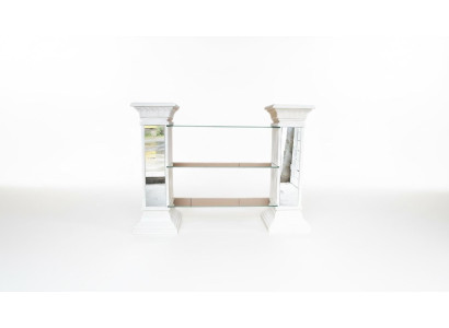 Étagère de design XXL Vitrine Colonne Vase Décoratif Miroir Décoration Déco 1838 nouveau