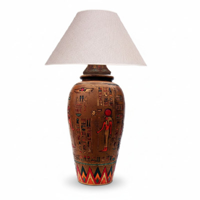 Lampe de sol égyptienne Lampe de table Lampe Lampes Lampes Artisanat Lumières Lampe de sol