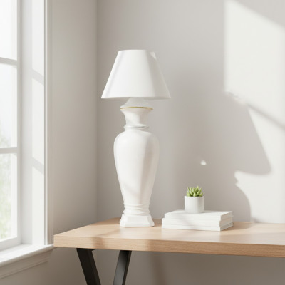 Lampe sur pied design Vase XXL Lampe sur pied Étagère Étagère illuminée Vitrine 132cm