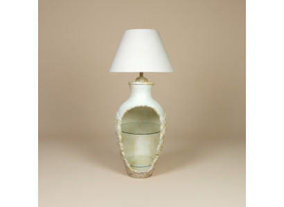Lampe de sol design Vase XXL 138cm Lampe sur pied Lampes Étagère Vitrine éclairée