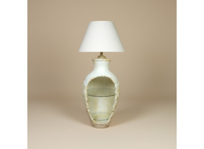 Lampe de sol design Vase XXL 138cm Lampe sur pied Lampes Étagère Vitrine éclairée