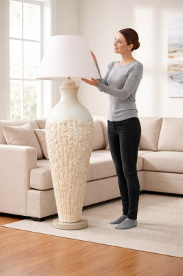 Conception de vases XXL lumières vase lampe de sol lampe de table lampe de table lampes 140cm