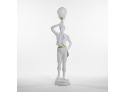 Sculpture de lampe de sol de figure de décoration à la taille naturelle de Hindouiste debout de 160 cm