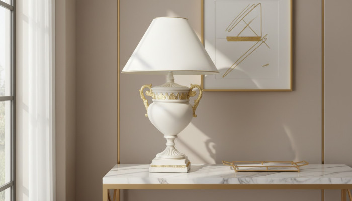 Lampe de table Vase Poignées Vases XXL 90cm Lampe sur pied Lampe Lampes de table Lumières