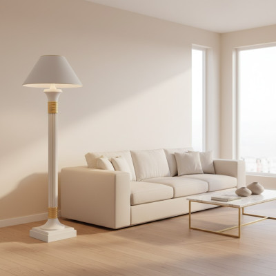 XXL Lampe de sol de style romain Lampe sur pied Lampes sur pied Lampe neuve