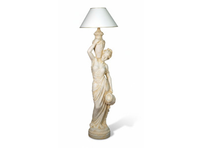 Lampe de sol pour salon Luminaire Lampadaire XXL Lampe Design Figure Sculpture nouvel
