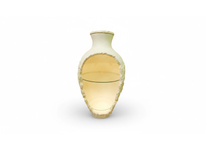 Vase de design Bar met en valeur avec vitrine lumineuse Vitrine avec inserts en verre Vitrine Vase Bar