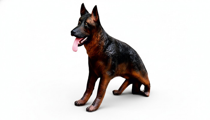 Conception Chien Berger Allemand Figurine Statue Sculpture Figures Sculptures Décoration nouvelle 3043