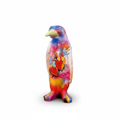 XXL 67cm Figure de designer artisanat peint Figures Sculpture Sculptures Statue nouvelle