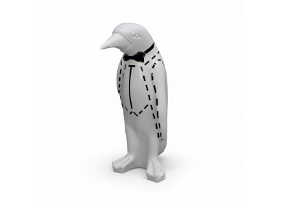 XXL Design 67cm Penguin Luxus Figur Skulptur Handwerk Tier Skulpturen Figuren