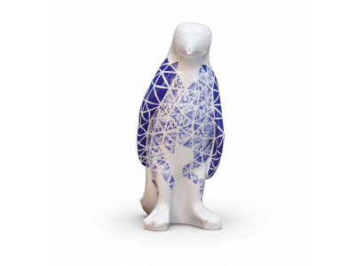 Conception statue de figurine de pingouin de sculpture de sculpture de chiffres de décoration de décoration 3076 nouveau