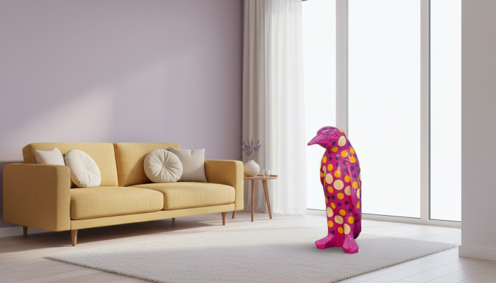 Conception figurine pingouin statue sculpture figurines sculptures décoration décoration 3079 neuf