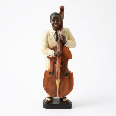 Conception Contrebasse Figure Statue Sculpture Figurines Sculptures Décoration 4021 nouveau