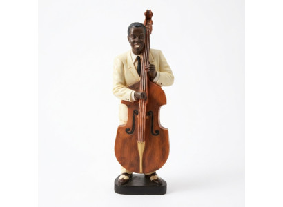 Conception Contrebasse Figure Statue Sculpture Figurines Sculptures Décoration 4021 nouveau