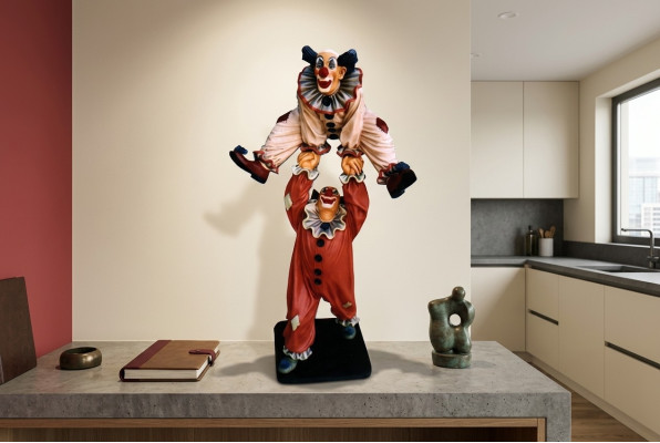DesigClown Set Figure Statue Sculpture Figures Sculptures Decoration 5017 Ensemble de figurines DesigClown Statue Sculpture Figures Sculptures Décoration 5017
