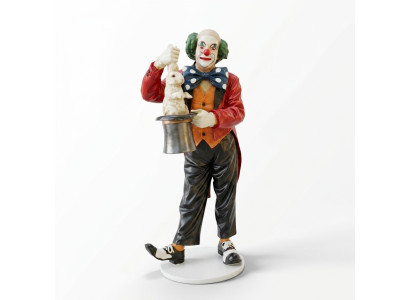 Conception de figure de clown magicien statue sculpture figures sculptures décoration décoration 5027
