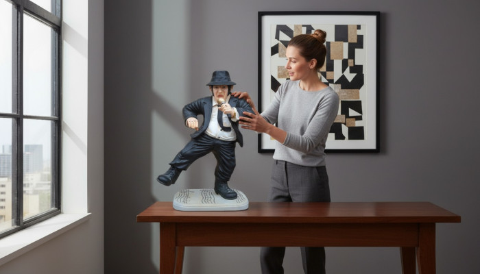 Conception Blues Brothers Figurine Statue Sculpture Figures Sculptures Décoration 5324