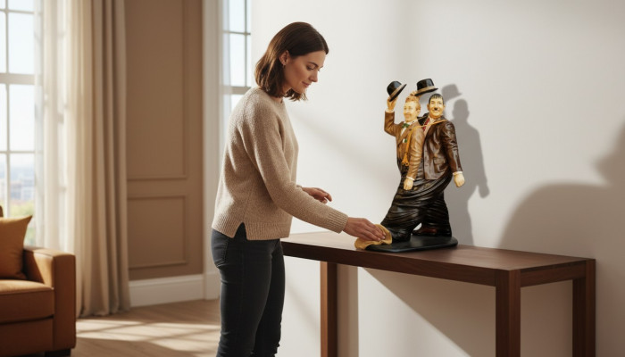 Figurine de design jumelles statue sculpture figures sculptures décoration décoration 5370