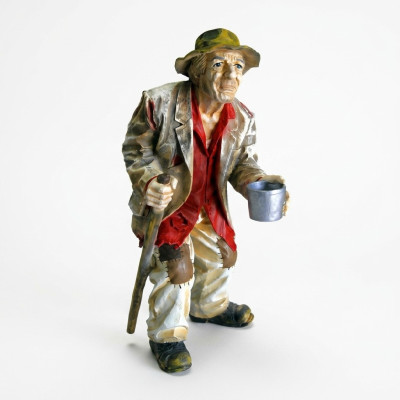 Design figure mendiant statue sculpture chiffres sculptures décoration décoration 5623 nouveau