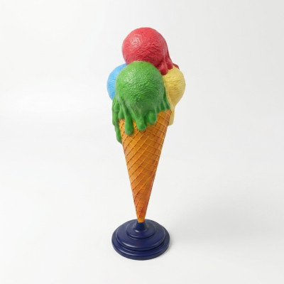 Design Eiscafé Figur Statue Skulptur Figuren Skulpturen Dekoration Deko 160cm