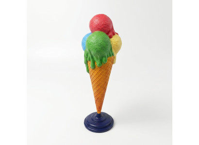 Design Eiscafé Figur Statue Skulptur Figuren Skulpturen Dekoration Deko 160cm