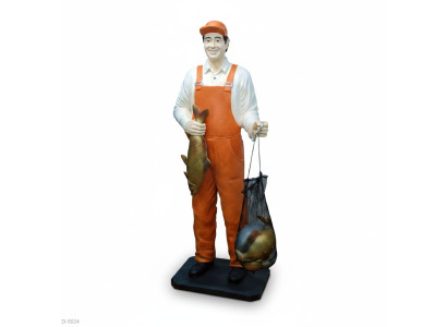 Conception Pêcheur Figurine Statue Sculpture Figures Sculptures Décoration Déco 5661 nouveau