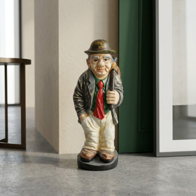 Conception Statue de grand-père Figure Sculpture Figures Sculptures Décoration Déco 5663