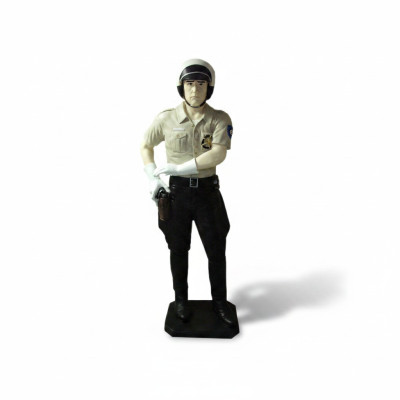 Conception Policier Figure Statue Sculpture Figures Sculptures Décoration Déco 5682