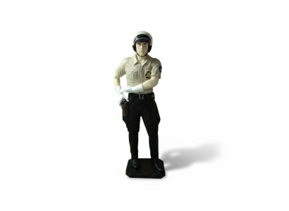 Conception Policier Figure Statue Sculpture Figures Sculptures Décoration Déco 5682