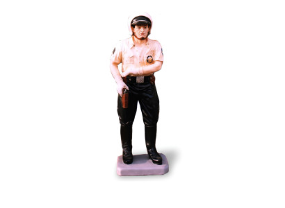 Figurine en statue de policier de l'autoroute des États-Unis Sculpture Figurines Sculptures Décoration Décoration