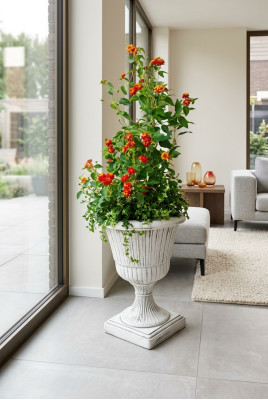 Pot de fleurs pot de plante figure de décoration pots de fleurs vases de jardin