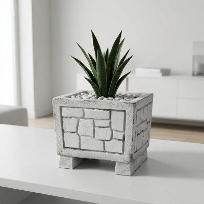 Pot de fleurs, pot de plante, figure de décoration, pots de fleurs en jardin, conteneur de jardin