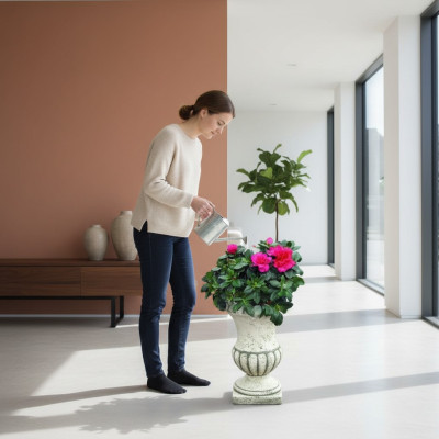 Pot de fleurs pot de plantes naturelles décoration figure pots de fleurs vases de jardin