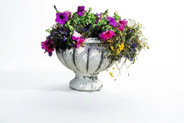 Pot de fleurs pot de plante figurine de décoration pots de fleurs nature vases jardin