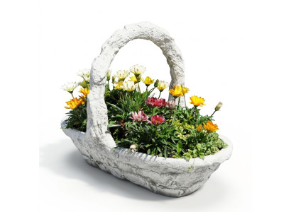 Pot de fleurs, pot de plante, figure de décoration naturelle des pots de fleurs vases de jardin